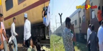 அரக்கோணத்தில் பரபரப்பு: சென்னை நோக்கி வந்த விரைவு ரயிலில் புகை எழுந்ததால் பயணிகள் பீதி!