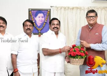 நயினர் நாகேந்திரன் மற்றும் பைஜெயந்த் பாண்டா எடப்பாடியுடன் முக்கிய சந்திப்பு