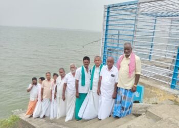 வெலிங்டன் நீர்த்தேக்கத்தில் கள ஆய்வு மற்றும் விவசாயிகள் சந்திப்பு