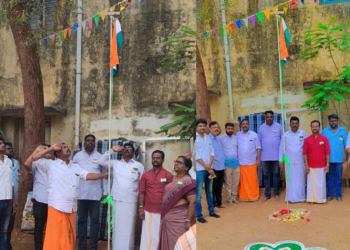 தாய்மடி இல்லம் முதியோர் காப்பகத்தில் பாரதிய இந்து எழுச்சி இயக்கம் சார்பில் குடியரசு தினம் உற்சாகமாக கொண்டாடப்பட்டது